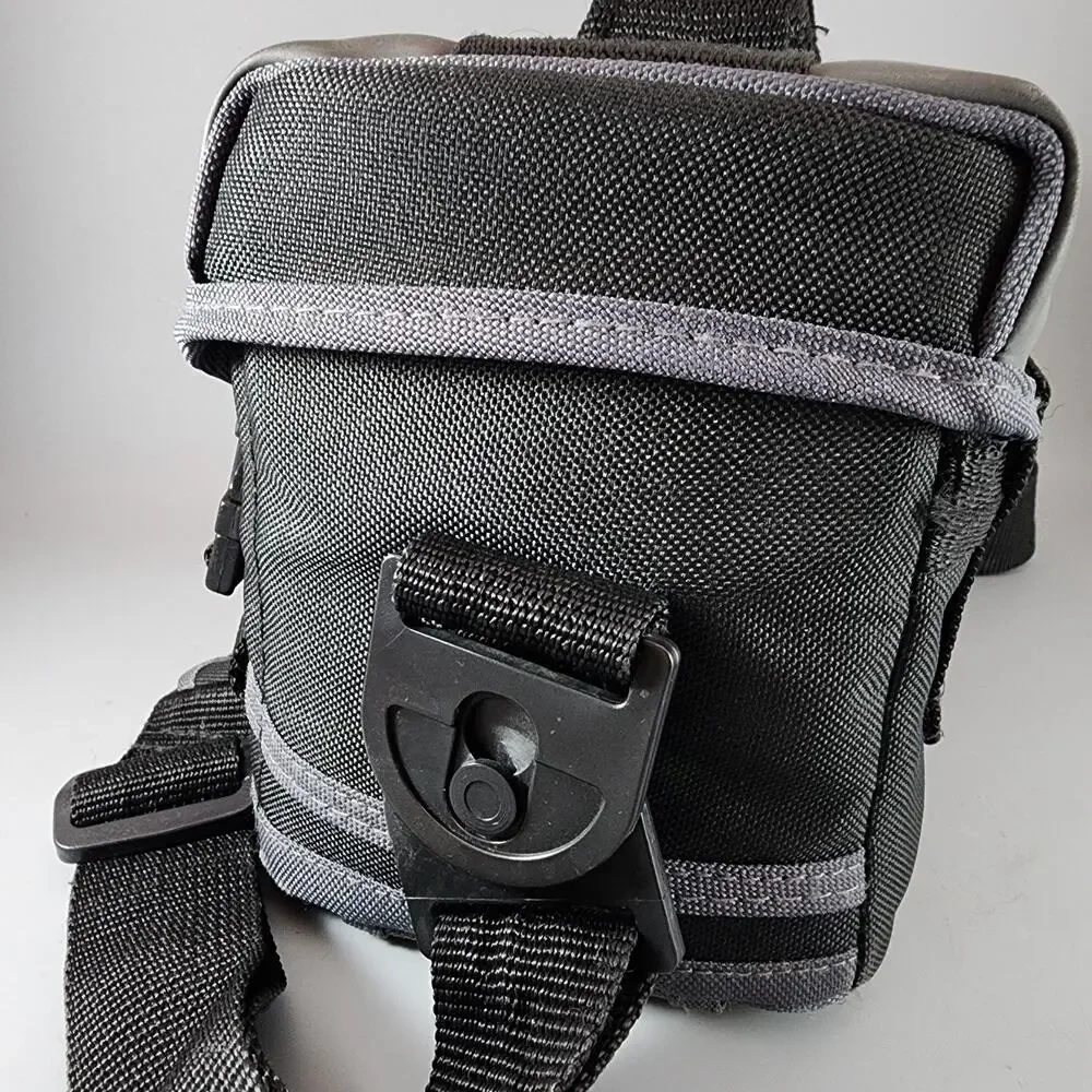 Multi-Function Camera Utility Bag w/Buckle Straps, Handle, Shoulder Strap 9x5x4